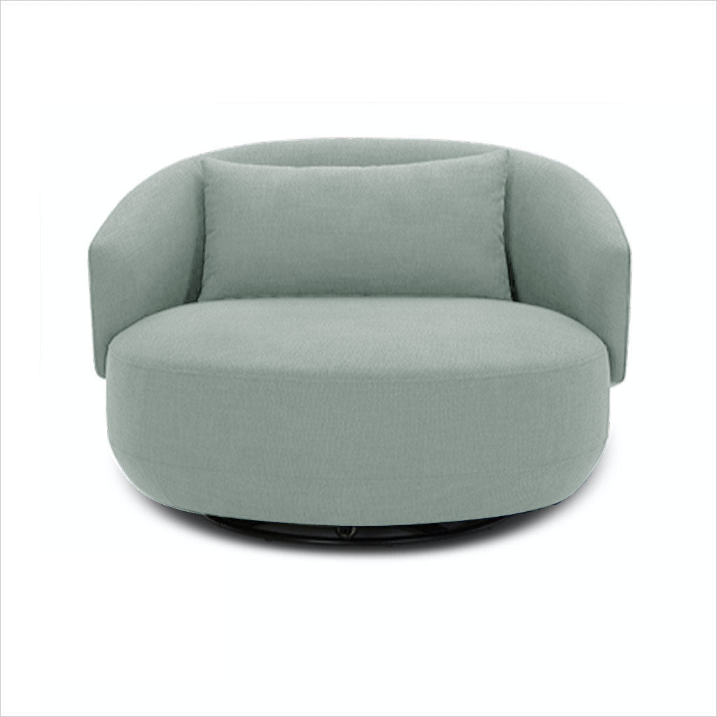 Emperor Swivel Chair - Aqua