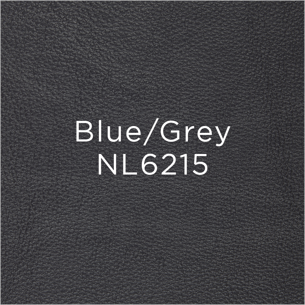 blue grey magnet leather swatch