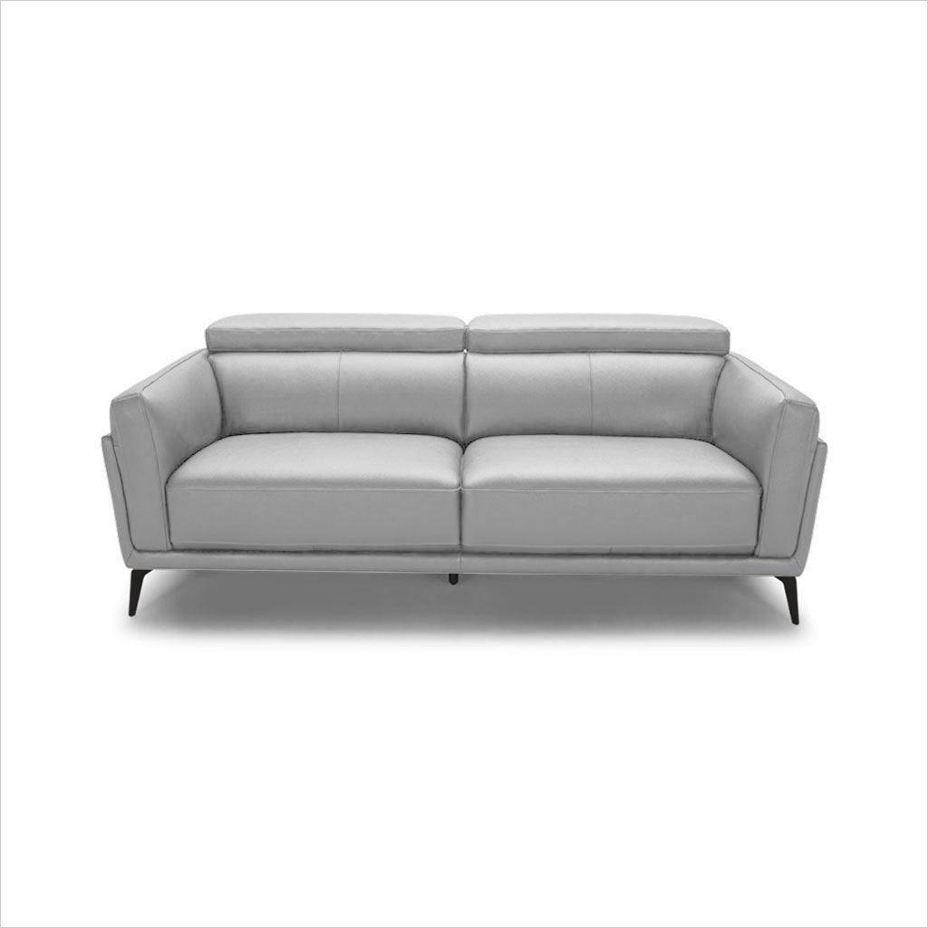2-seat leather loveseat