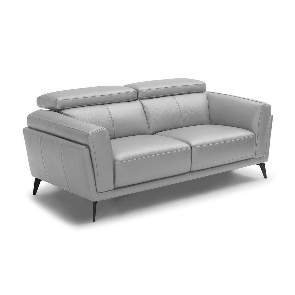 2-seat leather loveseat