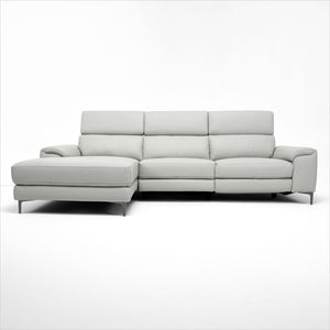 leather sectional sofa with metal legs