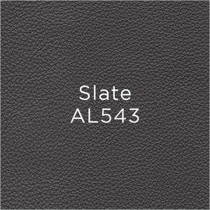 slate leather swatch