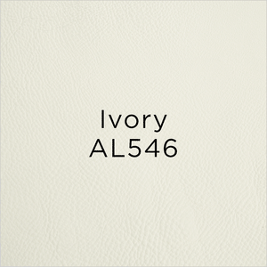 ivory leather swatch