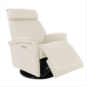 leather recliner with 3 motors