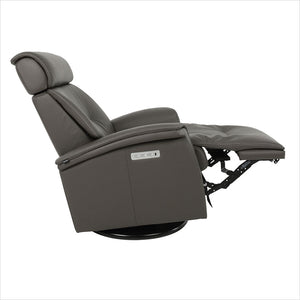 leather recliner with 3 motors