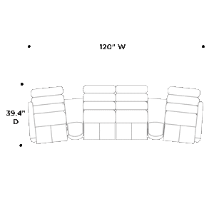 modular home theater sectional