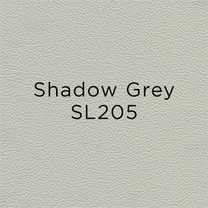 shadow grey leather swatch