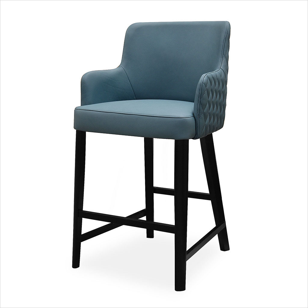 Lucy Counter Stool - Pacific Blue