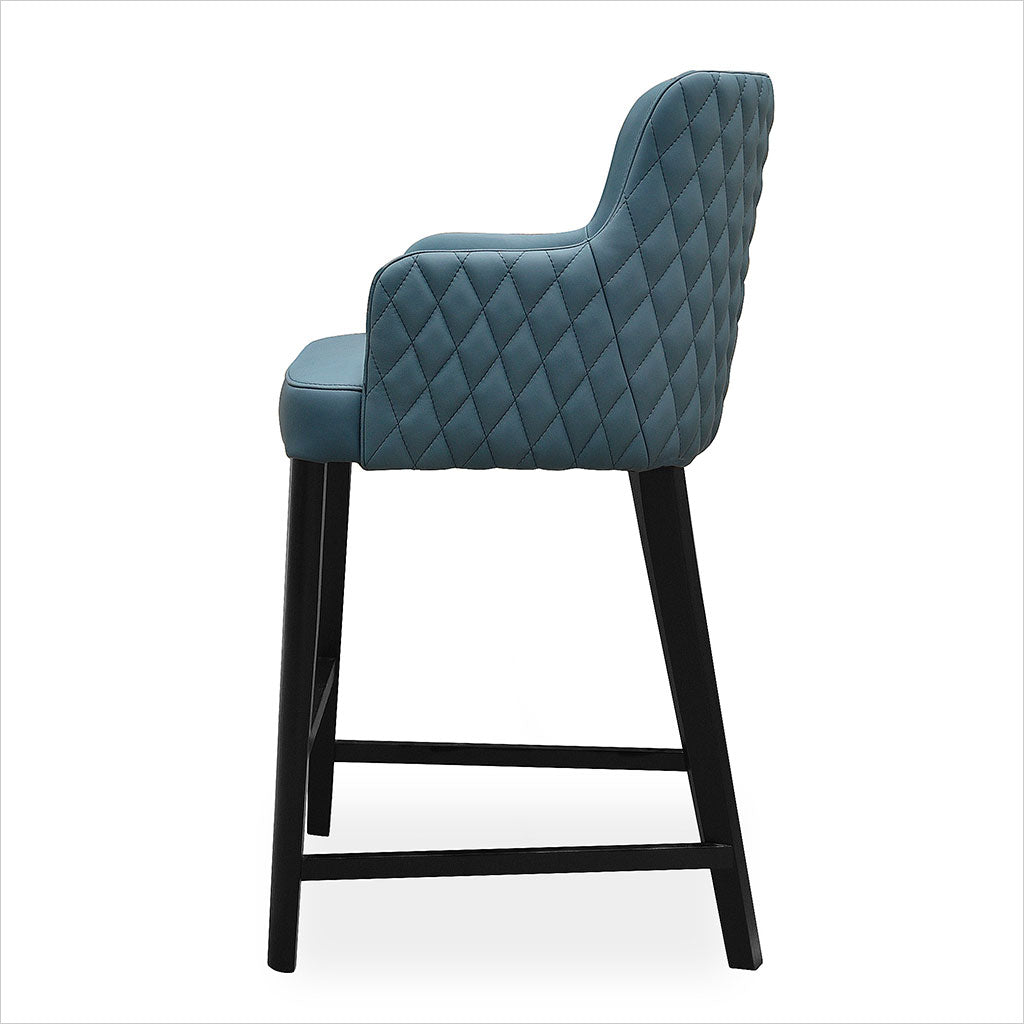 Lucy Counter Stool - Pacific Blue