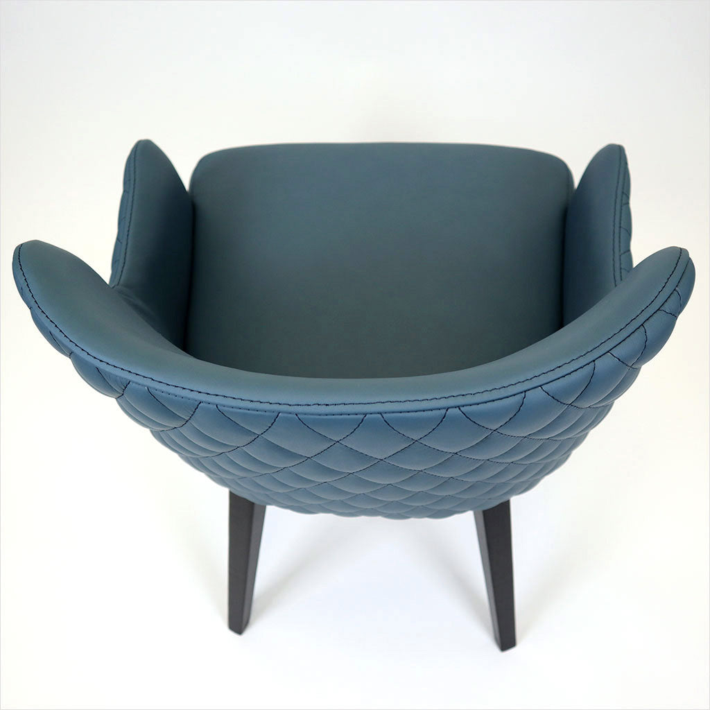 Lucy Armchair - Pacific Blue