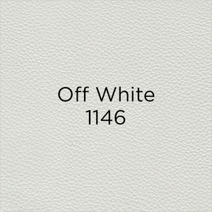 off white leather swatch