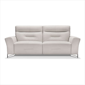 leather sofa with 2 reclining seats