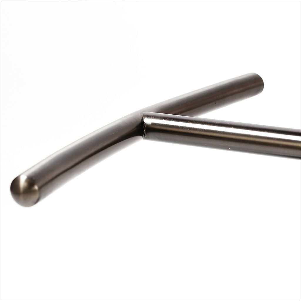 Abrazo Barstool - Grey-Blue w/ Gun Metal