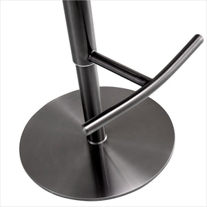 adjustable barstool with pedestal base