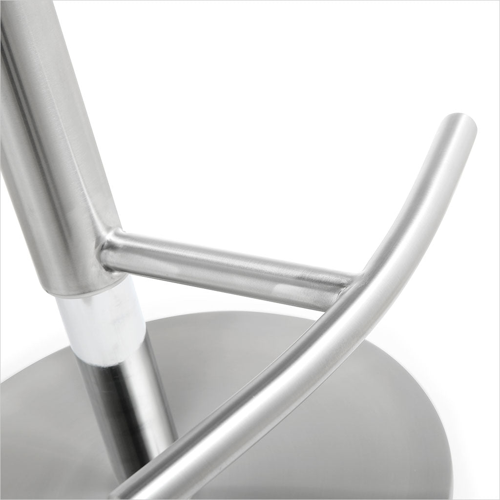 adjustable barstool with pedestal base