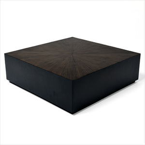 square bamboo coffee table