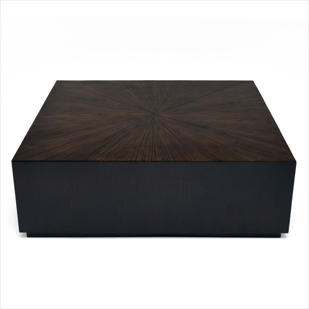 square bamboo coffee table