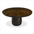 round bamboo dining table
