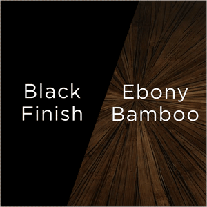 black and ebony bamboo swatch