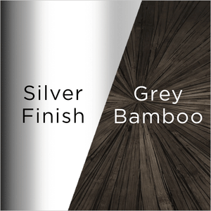 silver and grey bamboo swatch