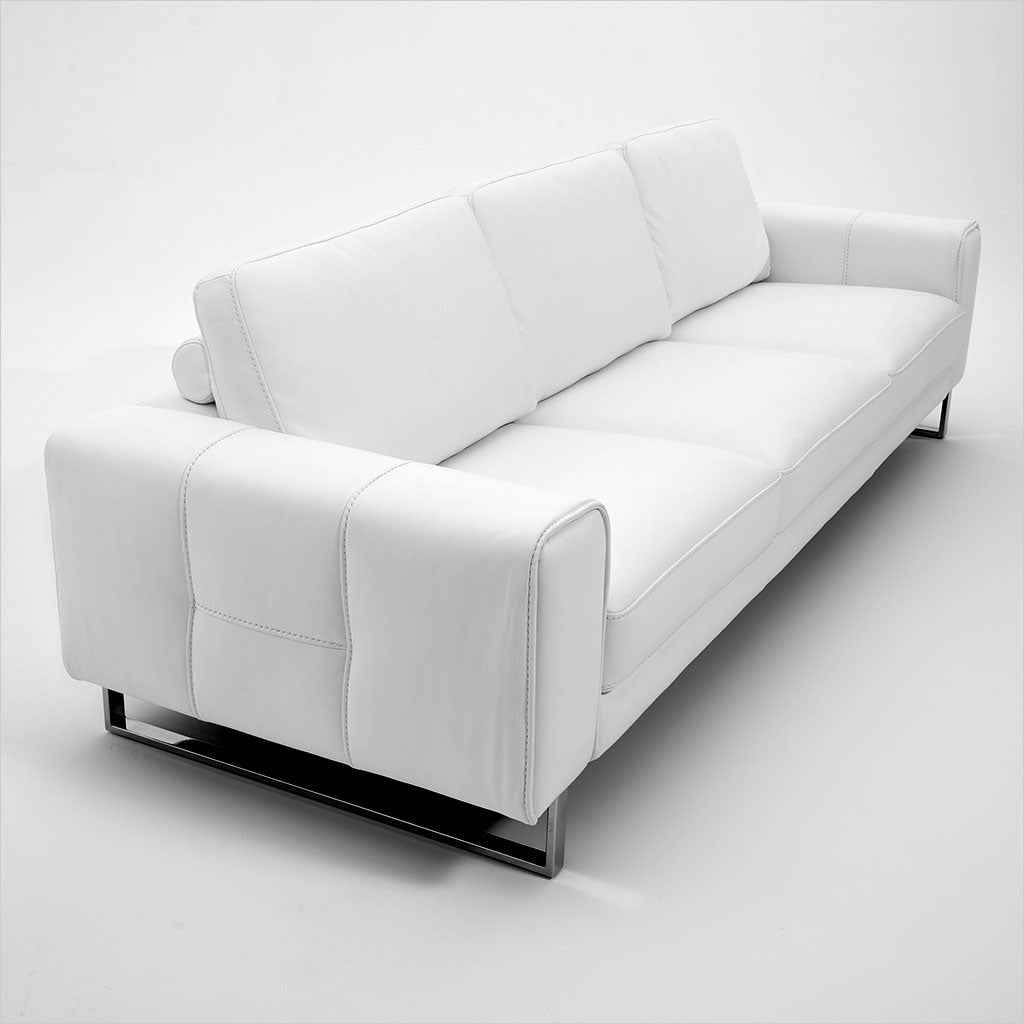 3-seat leather sofa