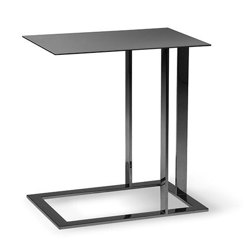 stainless steel accent table