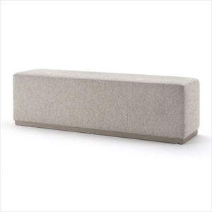 upholstered fabric bench