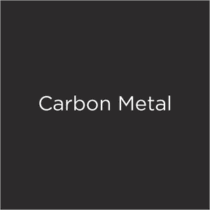 carbon powder-coated metal swatch