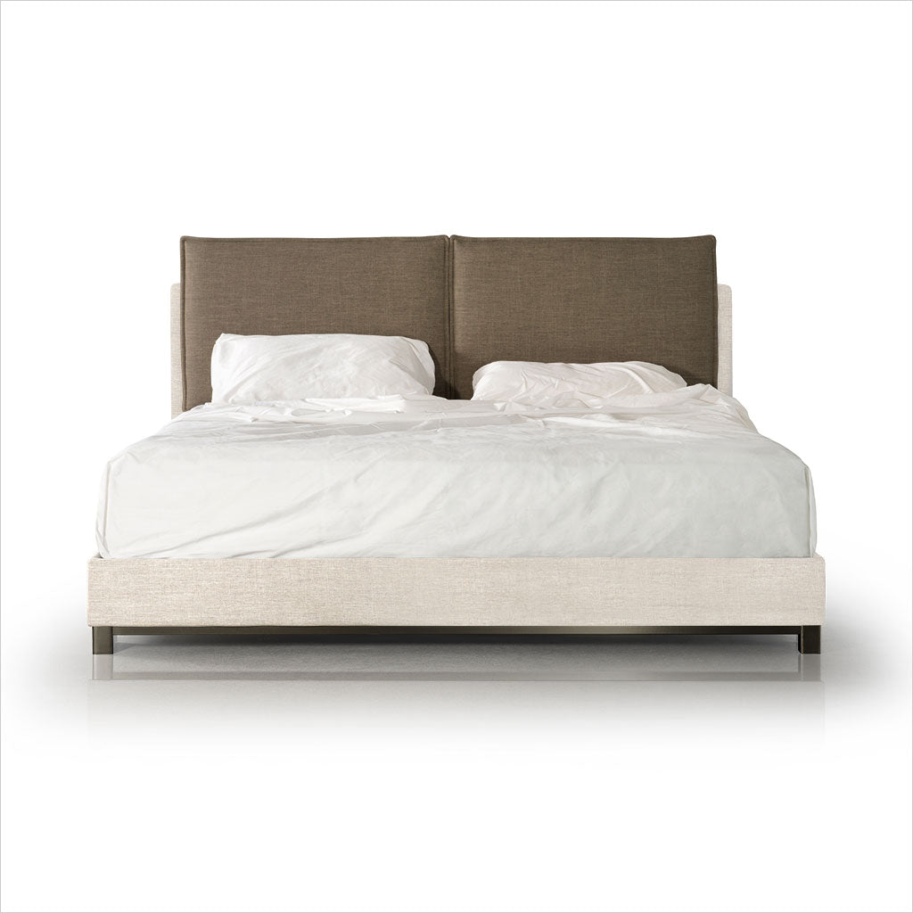 king bed with adjustable headrests