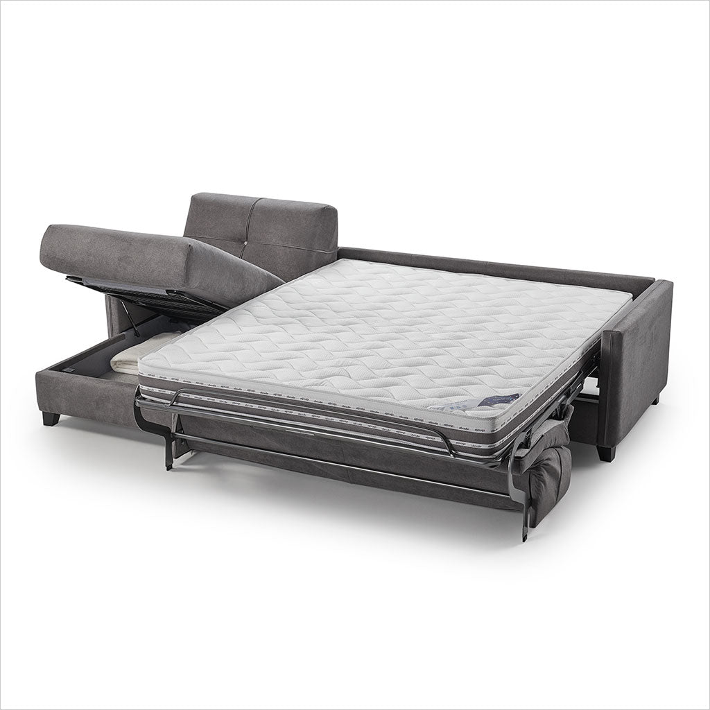 sectional with sleeper bed