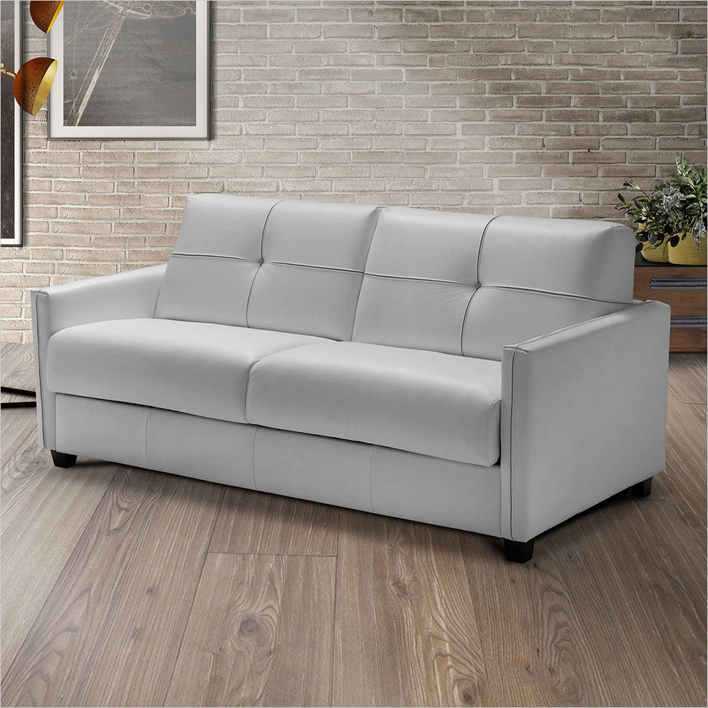 leather sleeper sofa
