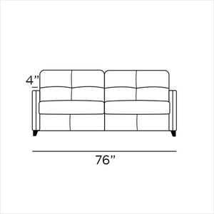 schematic of sleeper sofa