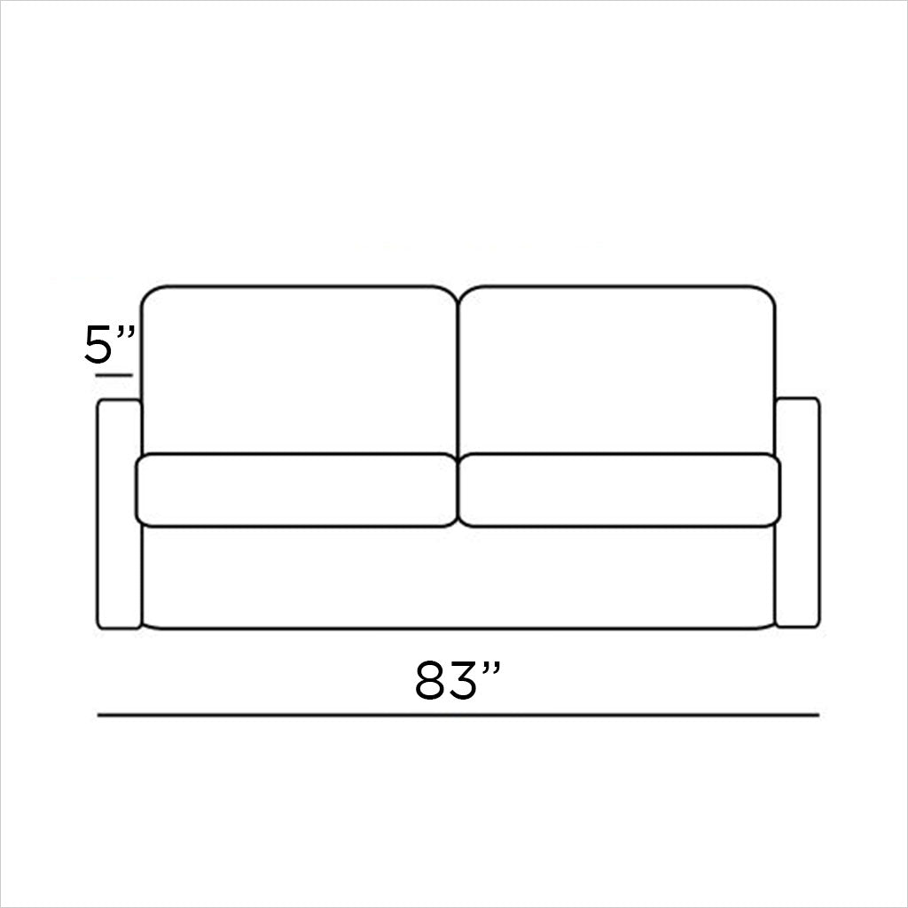 schematic of sleeper sofa