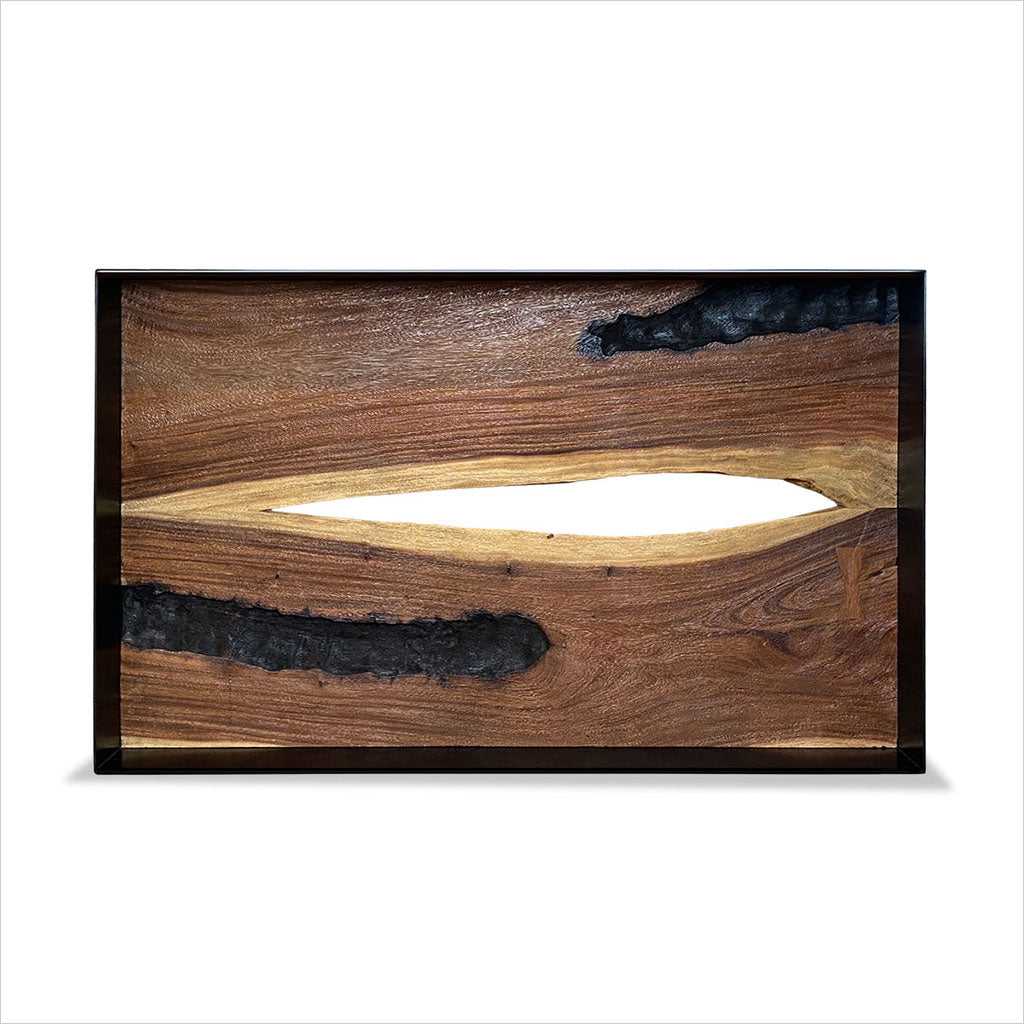 console table with acacia wood