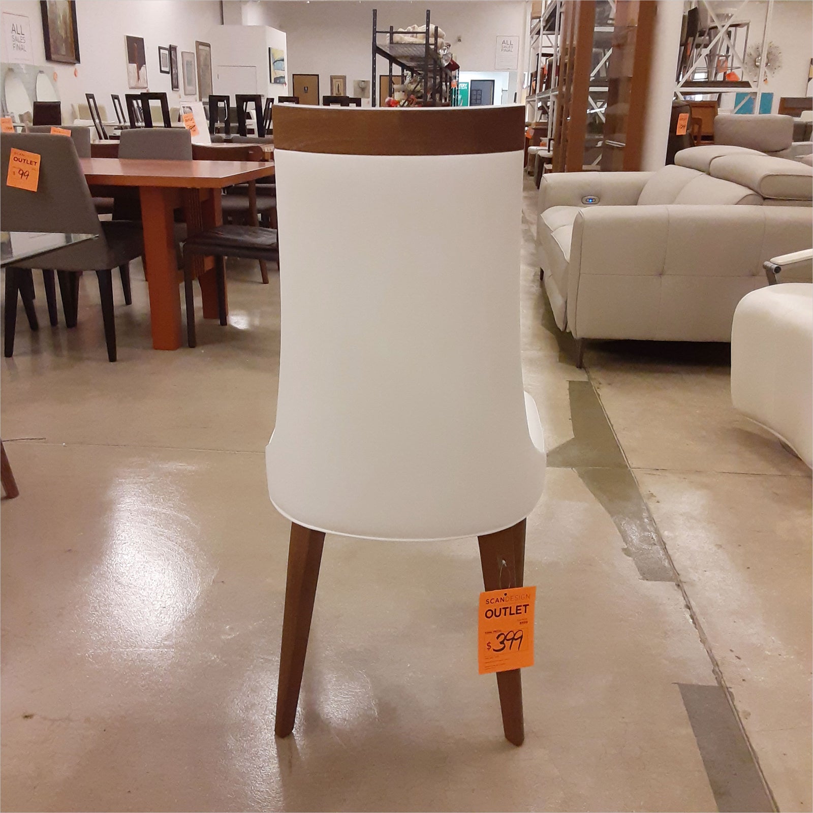 leather dining chair