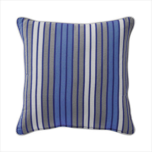 blue outdoor pillow