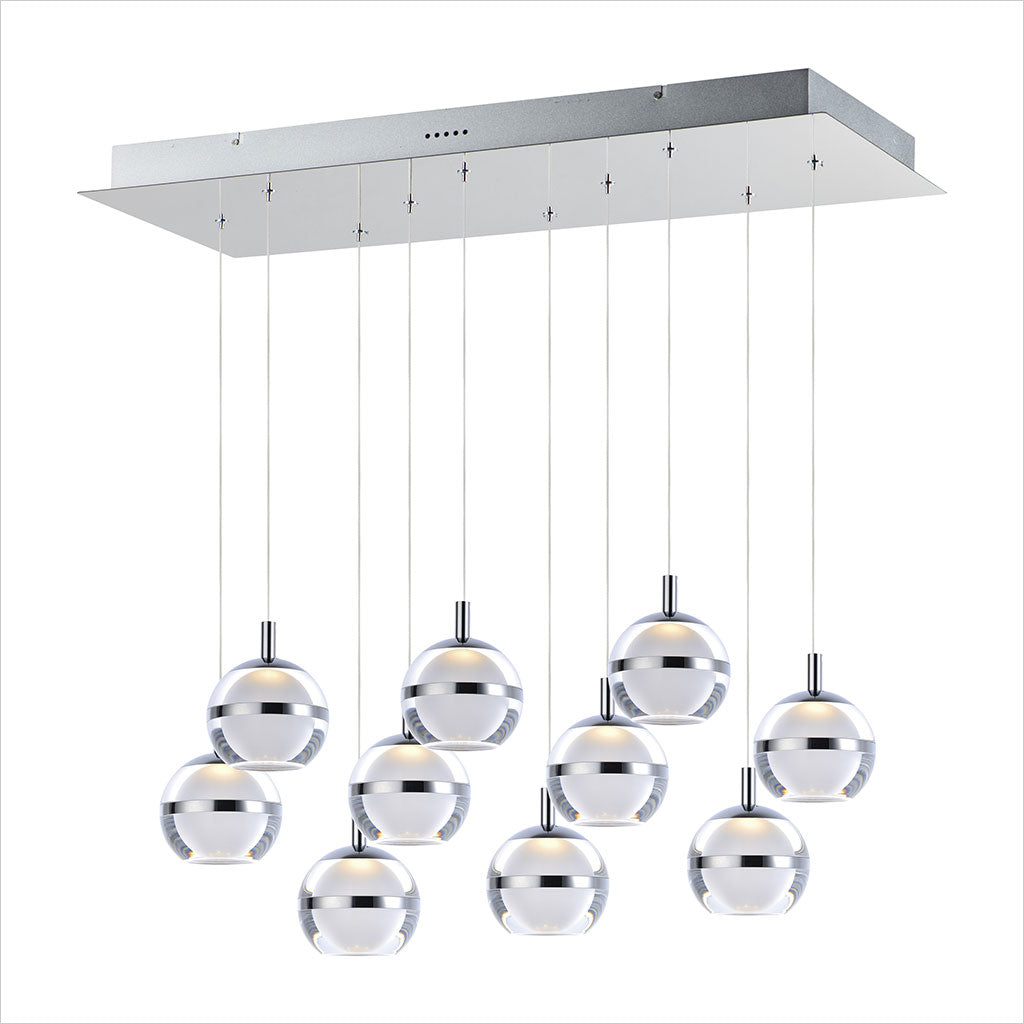 10-light pendant