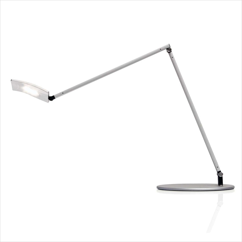 silver desk lamp