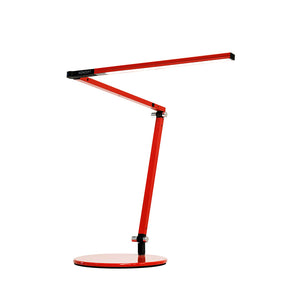 red task lamp