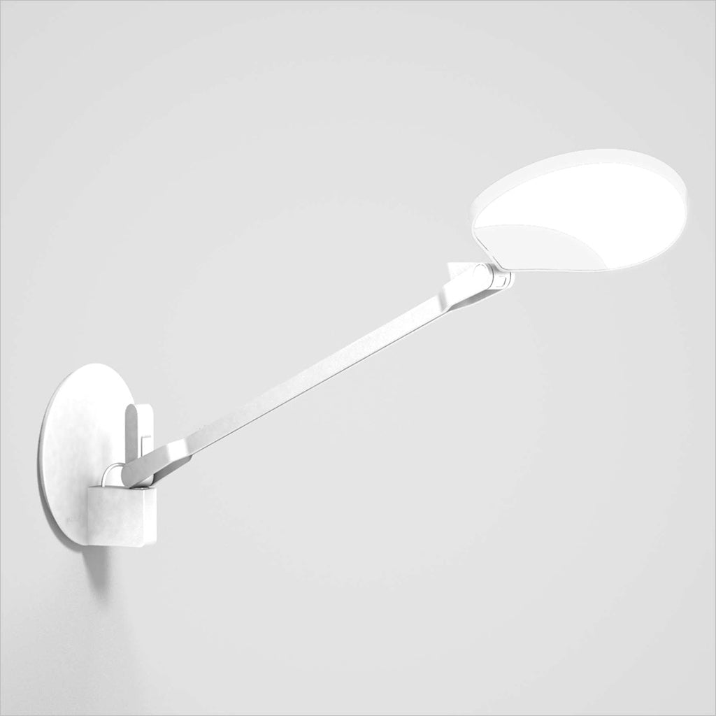 splitty lamp mounted on the wall