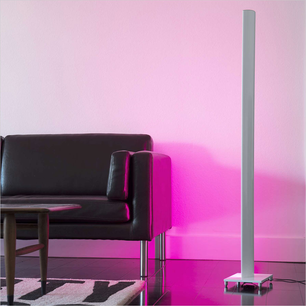 multi-color led floor lamp
