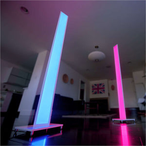multi-color led floor lamp