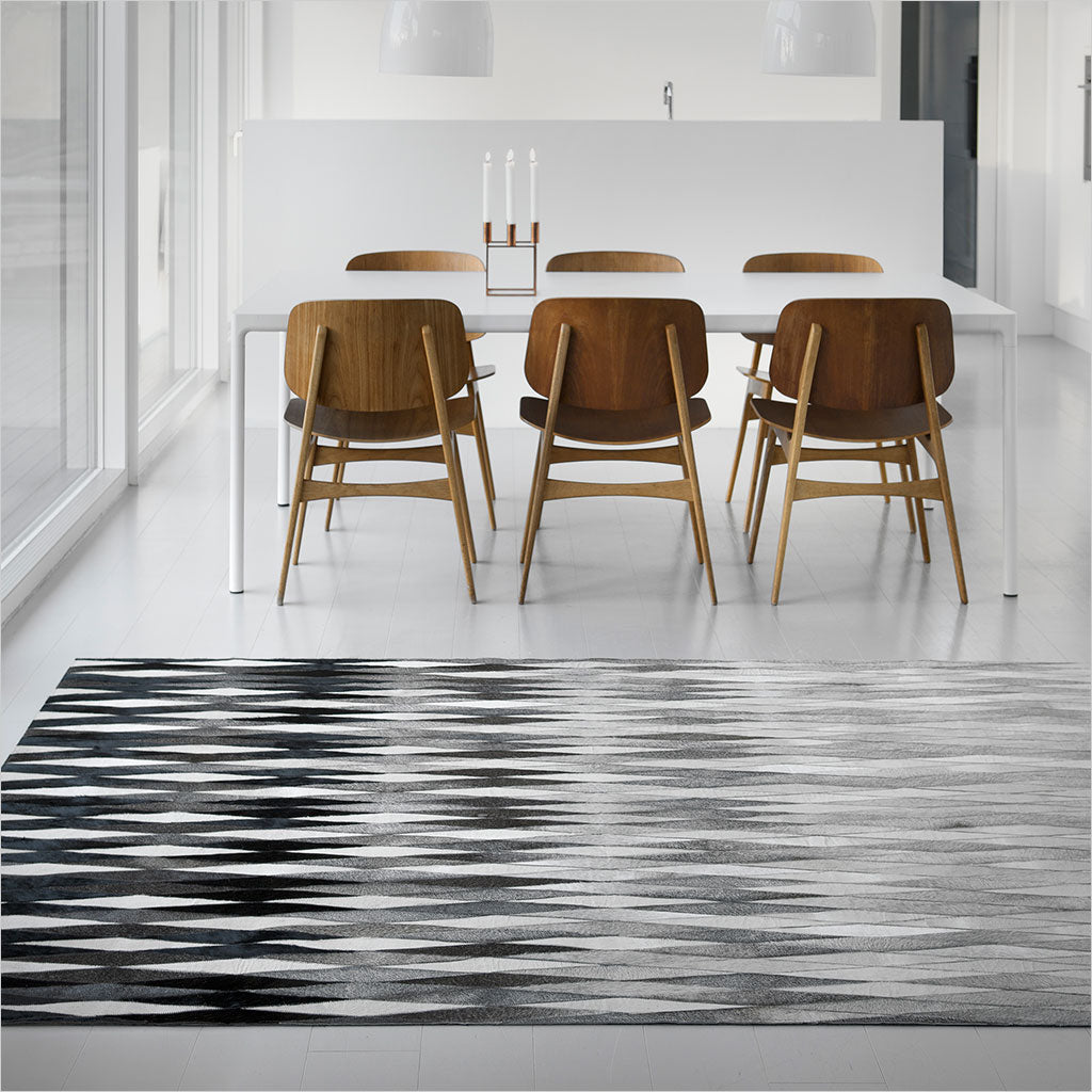 Dynasty Leather Rug - Scan Design | Modern and Contemporary Furniture Store