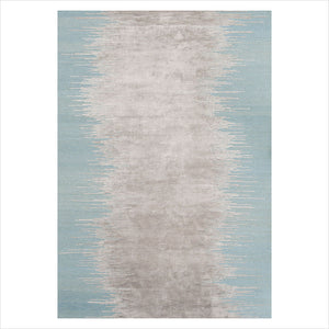 hand-knotted area rug