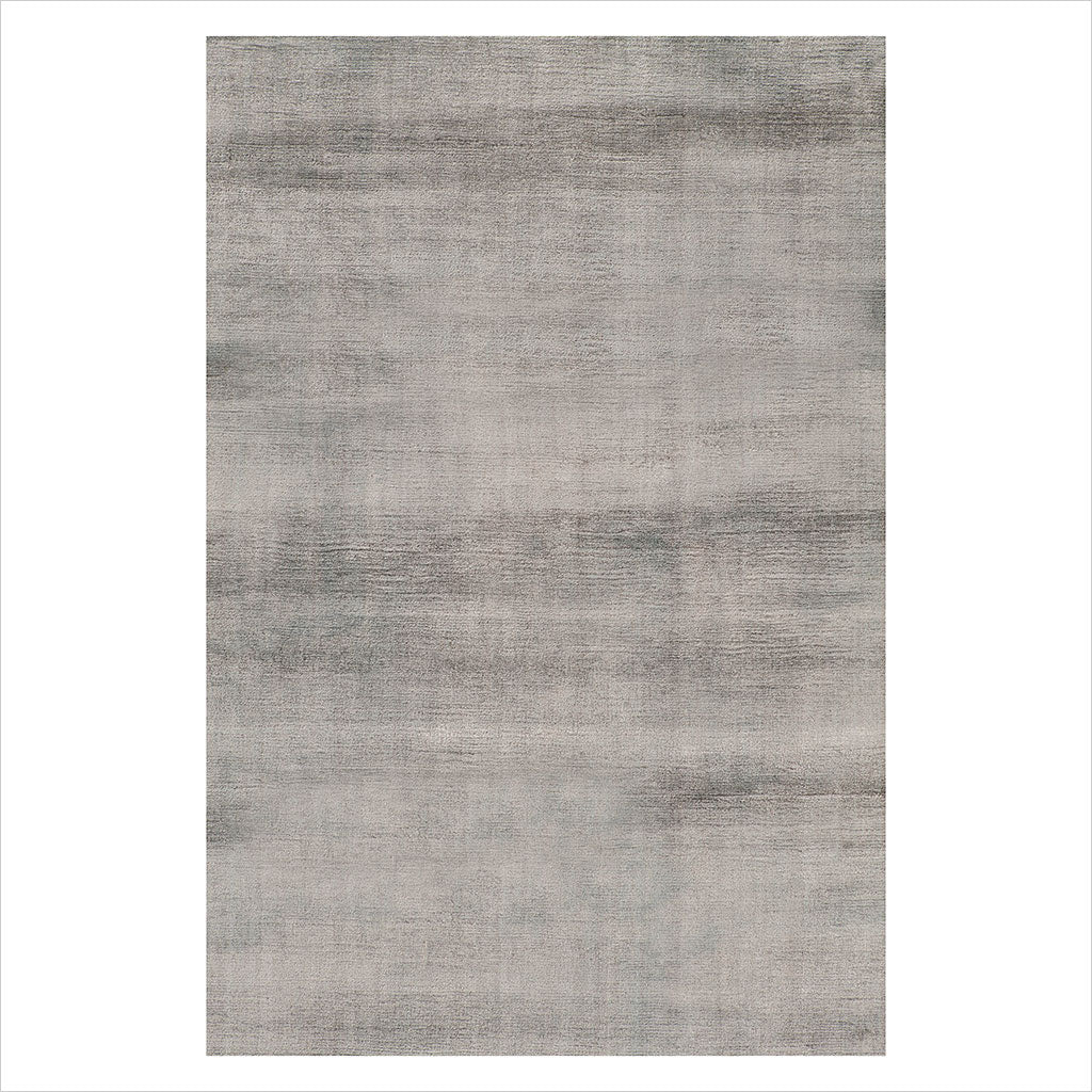 grey area rug with shine