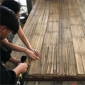 bamboo furniture in production