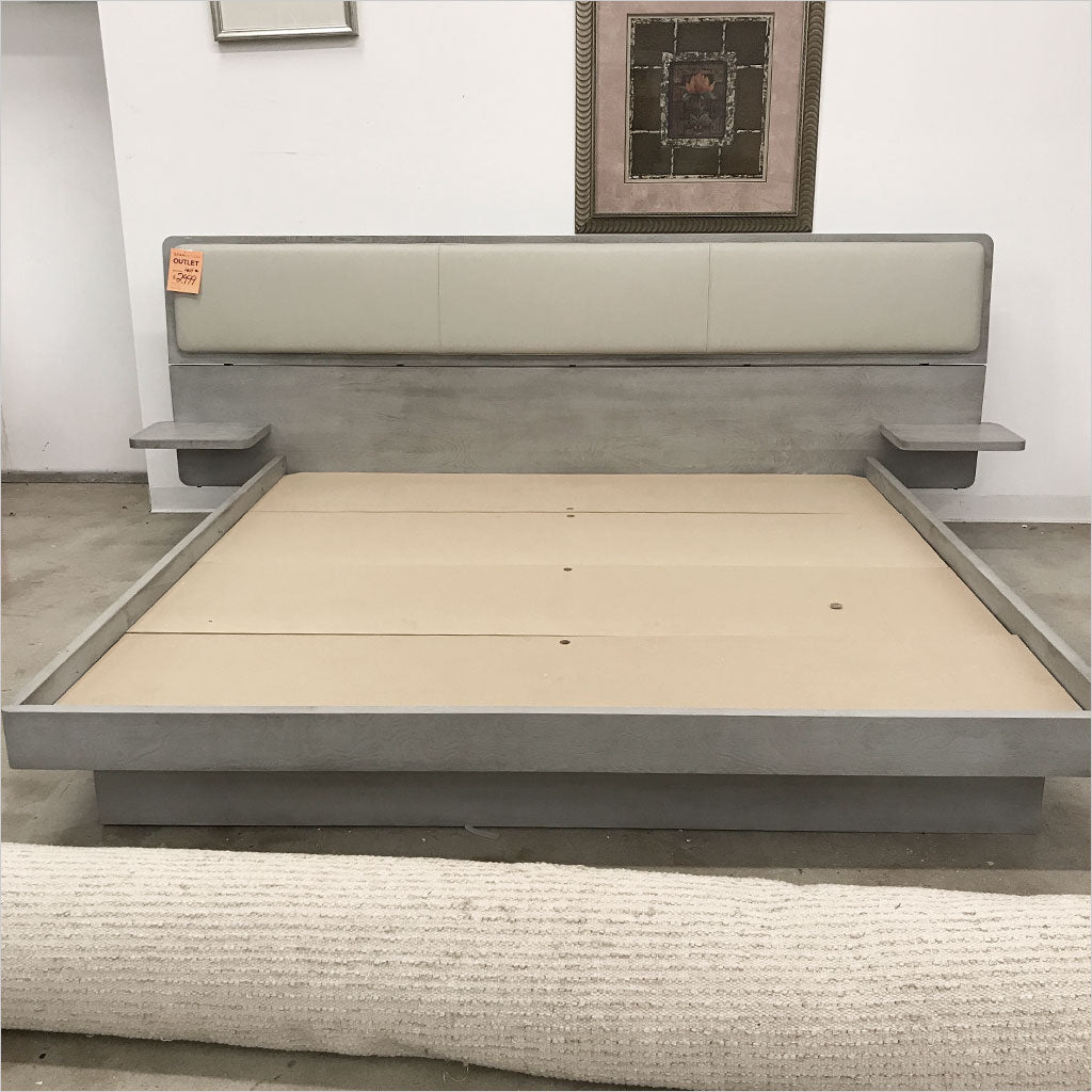 king platform bed