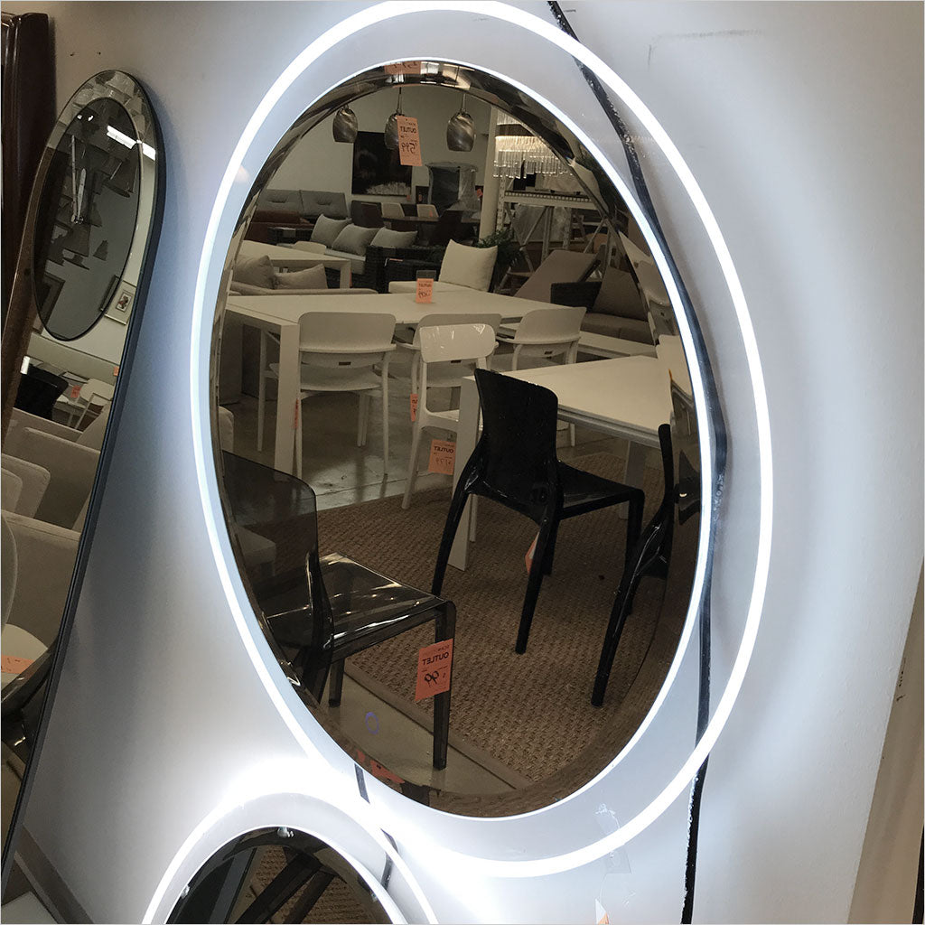 Mirror with Light OUTLET Scan Design Modern and Contemporary