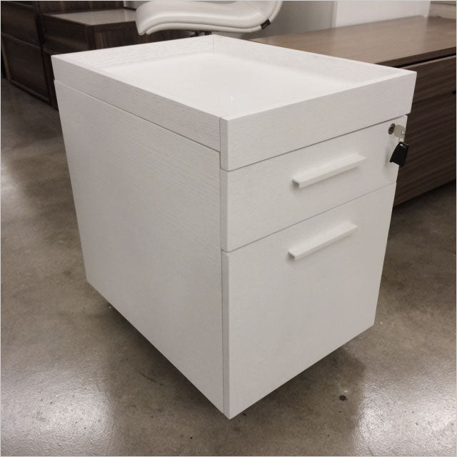 white file cart