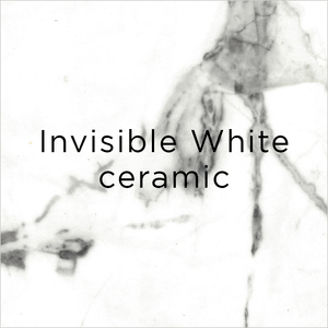invisible white ceramic swatch